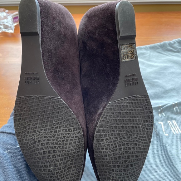 Brown Stuart Weitzman Suede Wedges - Picture 10 of 10
